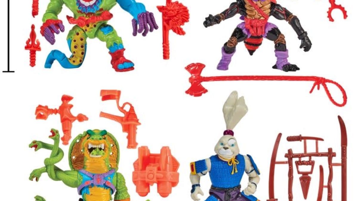 New Teenage Mutant Ninja Turtles Classic Mutants 4-Pack Unveiled