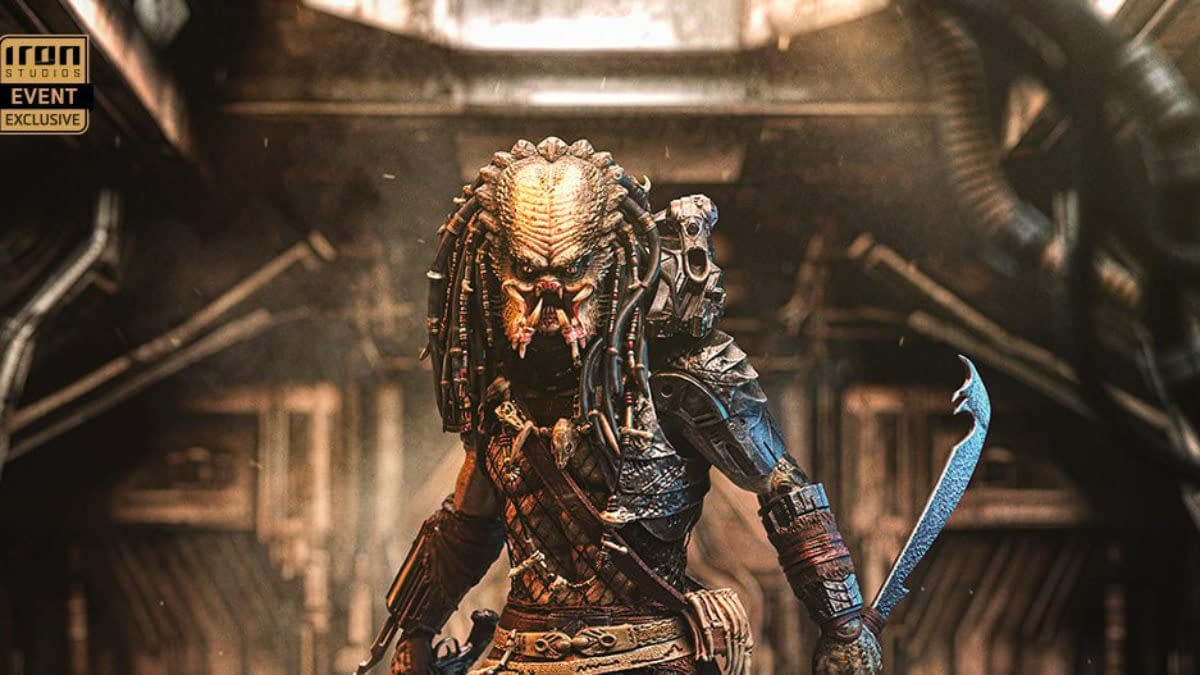 Iron Studios Reveals New Predator 2 Greyback Elder 1/10 Statue