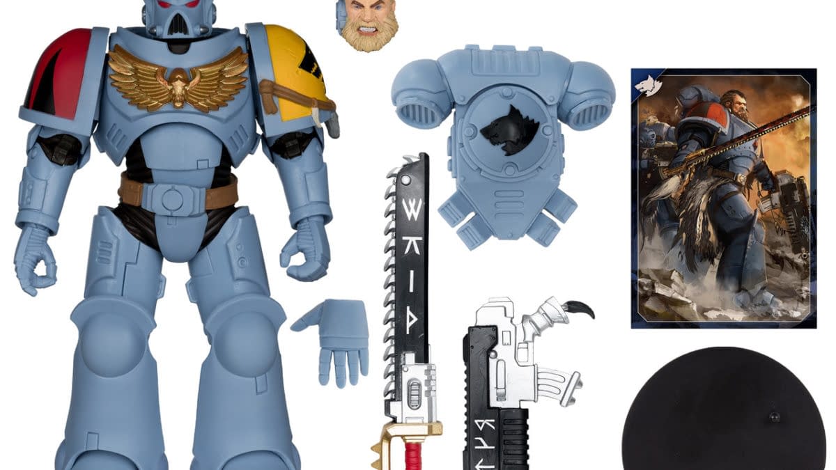 The Space Wolves Come to McFarlane with New Warhammer 40K Figure