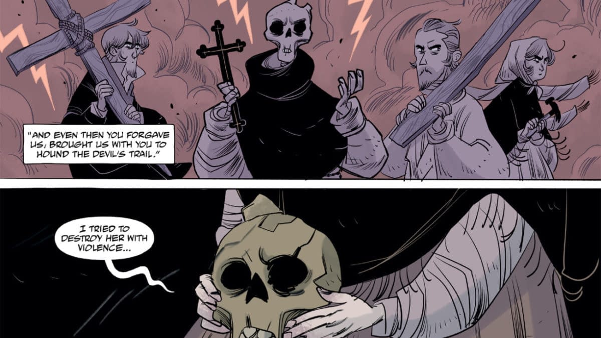 Interior preview page from LEONIDE THE VAMPYR: HOUSE OF YONDA #1 CLEM ROBINS COVER