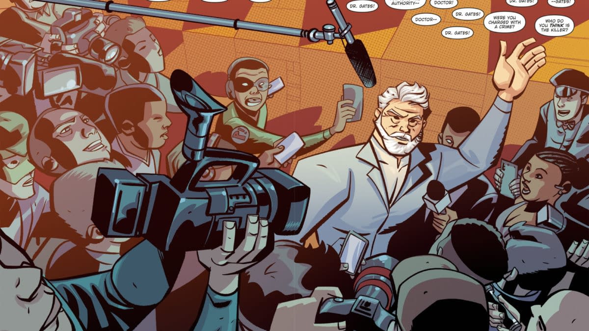 Interior preview page from POWERS 25 #7 JOSH REED COVER