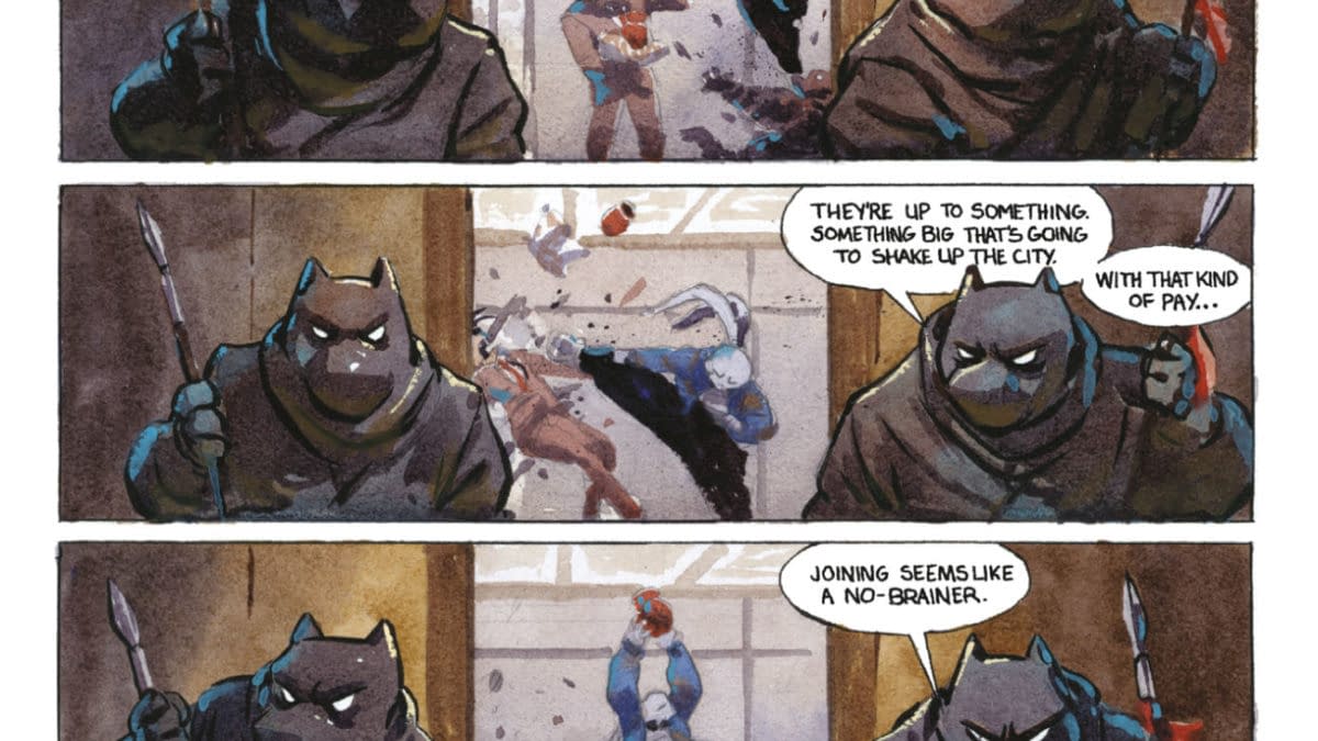 Interior preview page from USAGI YOJIMBO: KAITō '84 #1 JARED CULLUM COVER