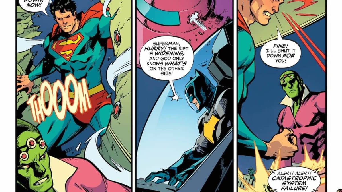 Interior preview page from Batman/Superman: World's Finest #49