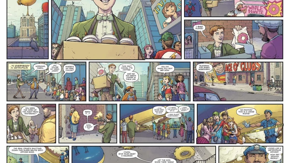 Interior preview page from Bizarro Year None #1