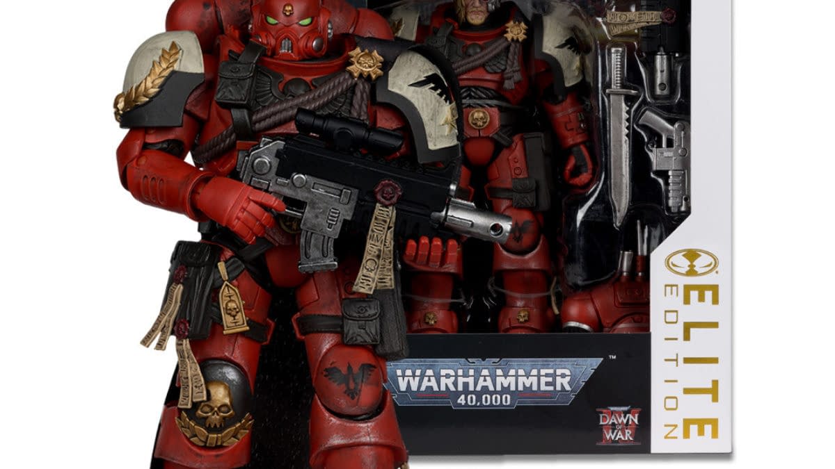Warhammer 40K McFarlane Elite Edition Captain Cyrus Revealed