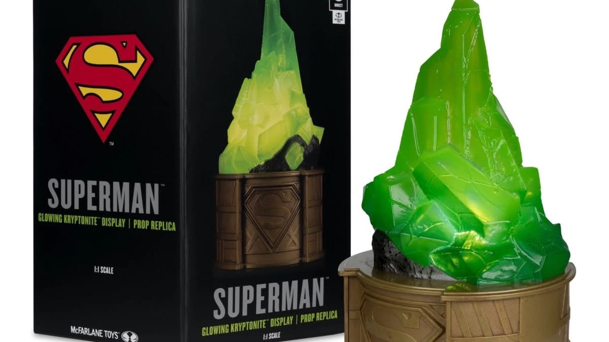 McFarlane Toys Unveils New Gold Label Superman Kryptonite Replica