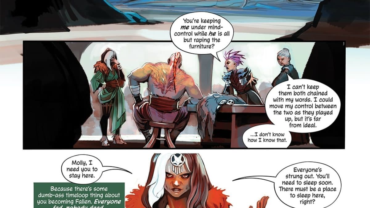 Interior preview page from Die: Loaded #5