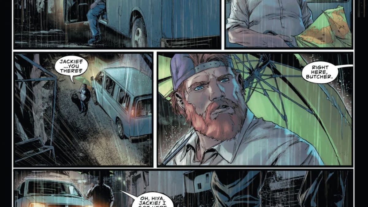 Interior preview page from The Darkness #4