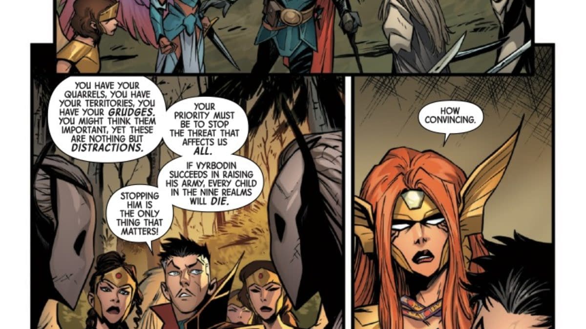 Interior preview page from DOCTOR STRANGE #4 ALEX HORLEY COVER