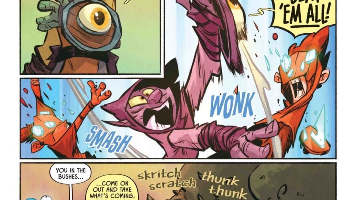 Interior preview page from D'Orc #2