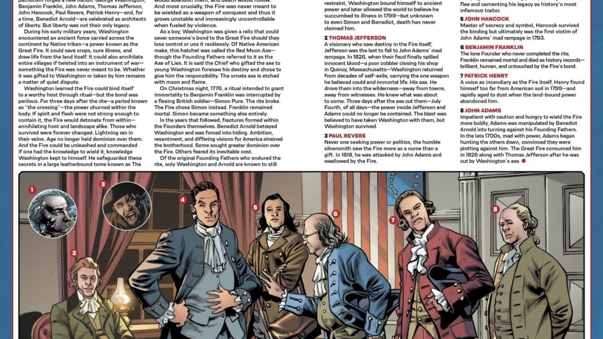 Interior preview page from Ghost Machine: The Official Guidebook #1