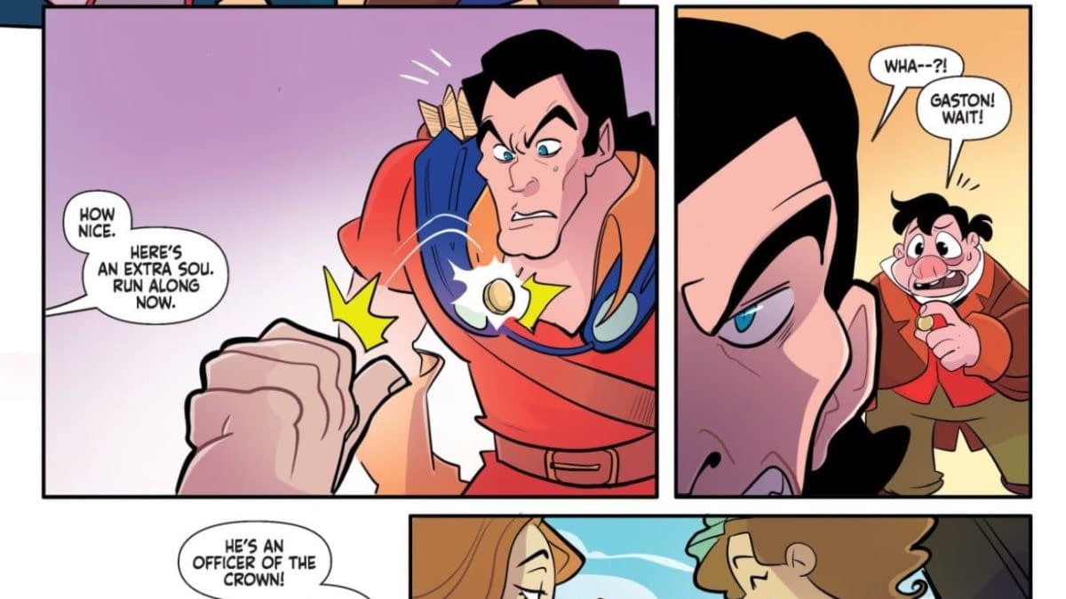 Interior preview page from Disney Villains: Gaston #1
