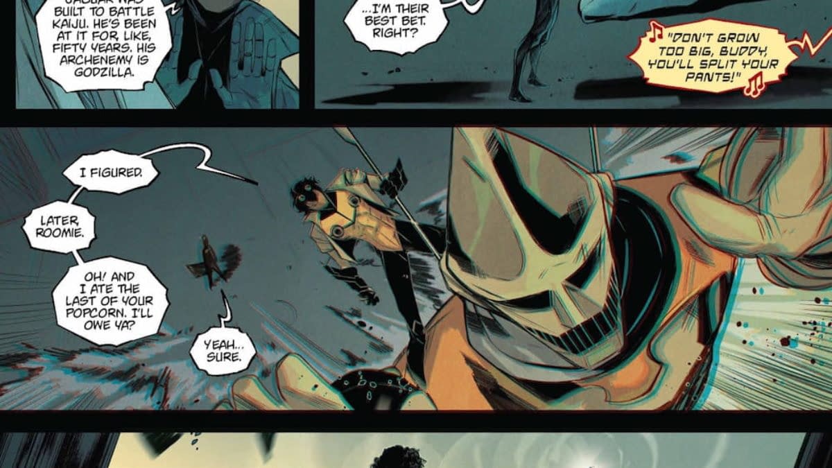 Interior preview page from GODZILLA #9 HENDRY PRASETYA COVER