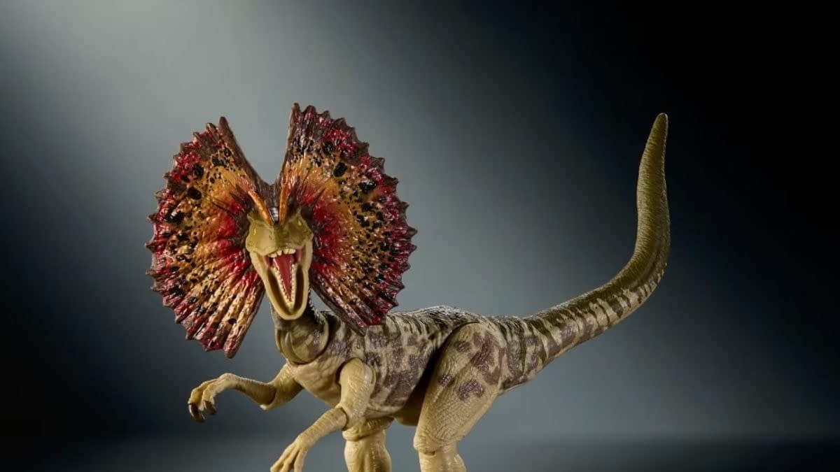 New Jurassic World Hammond Collection Dilophosaurus Debuts