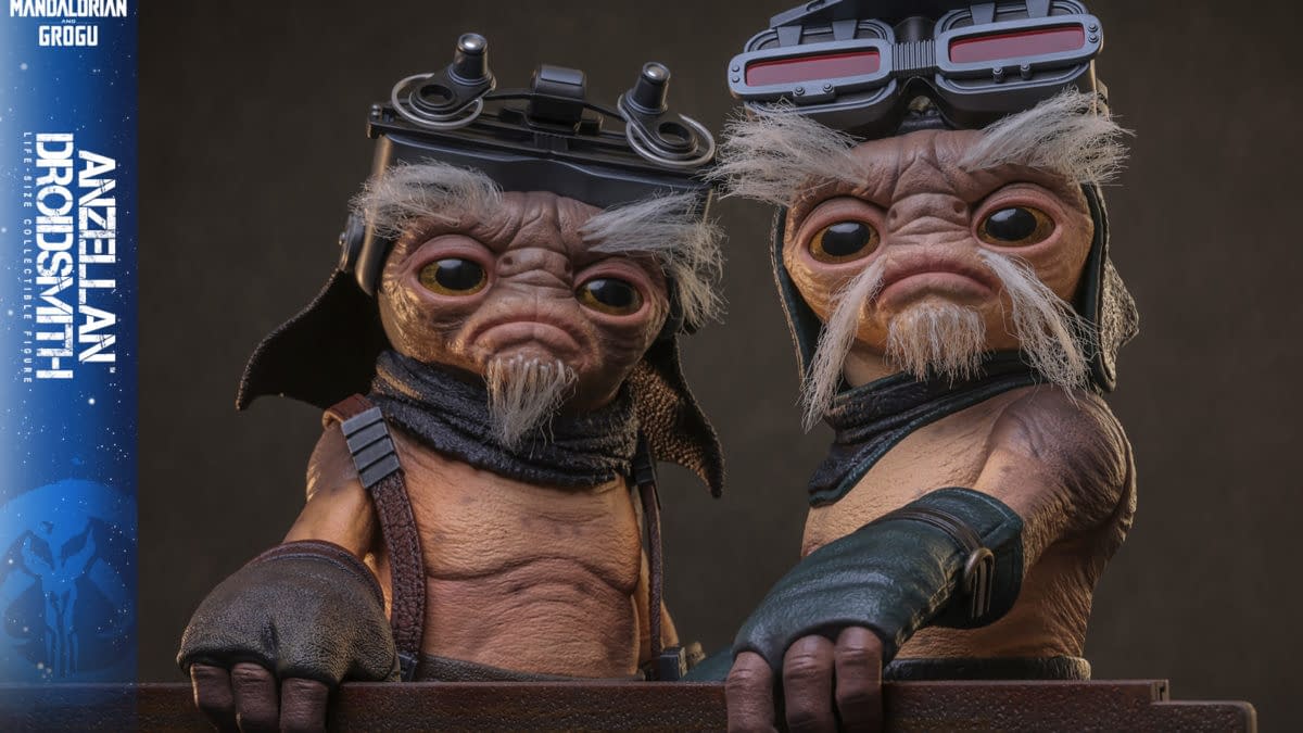 The Mandalorian and Grogu Life-Size Azellan Droidsmith Figure Revealed