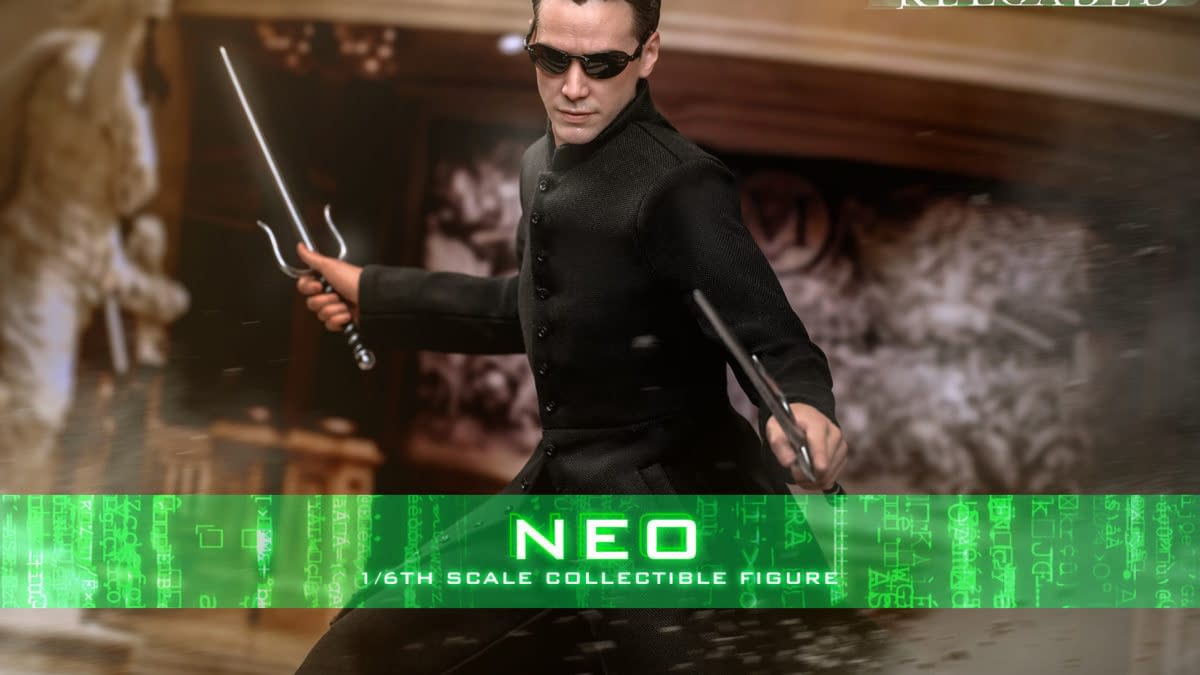 Hot Toys Steps Into The Matrix Reloaded with New 1/6 Scale Neo