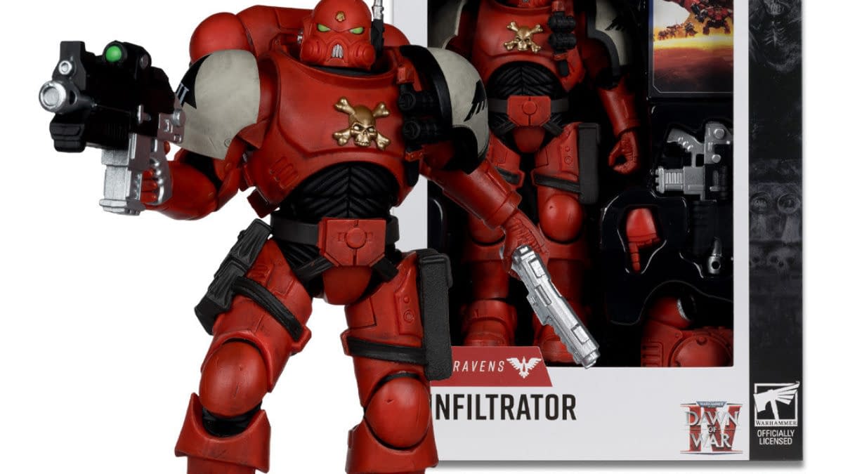 McFarlane Reveals Infiltrator: Blood Ravens Warhammer 40K Figure