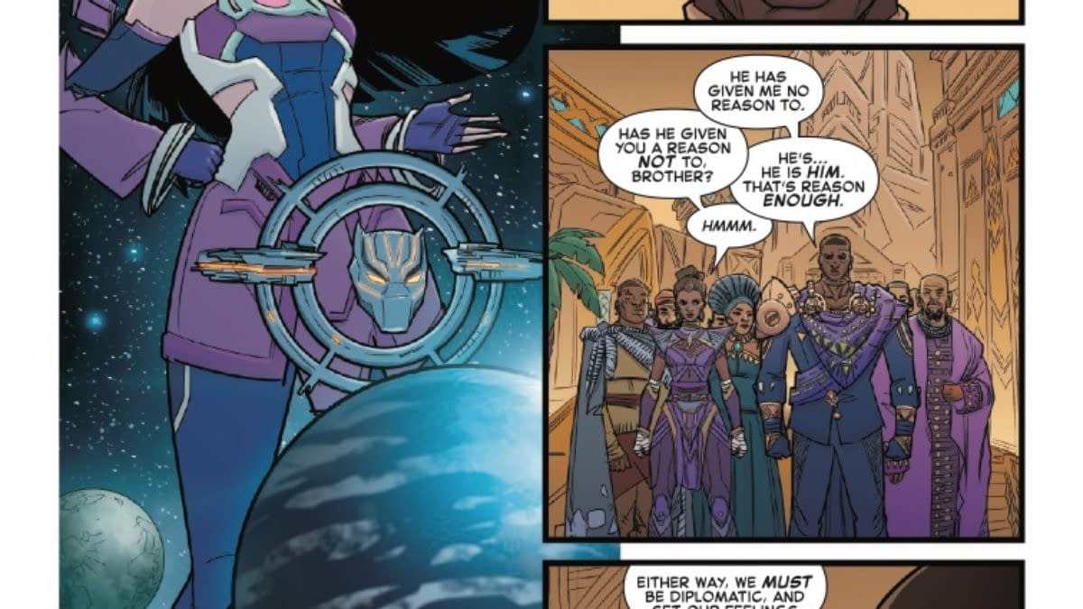 Interior preview page from MARVEL RIVALS: DUEL OF KINGS #1 STEPHEN SEGOVIA COVER