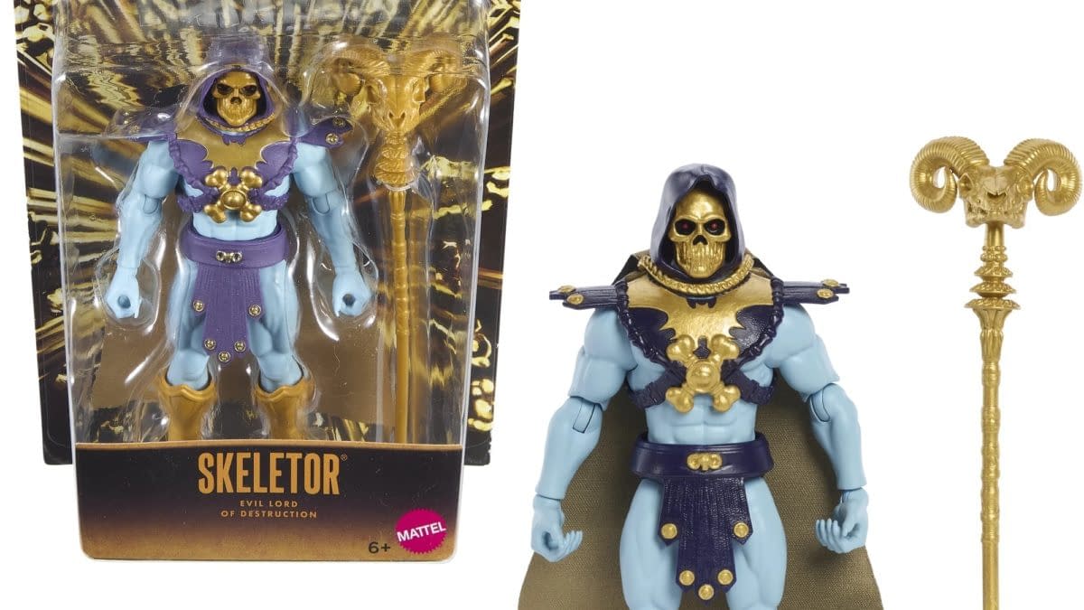 Mattel Reveals New Masters of the Universe 5.5" Skeletor Figure