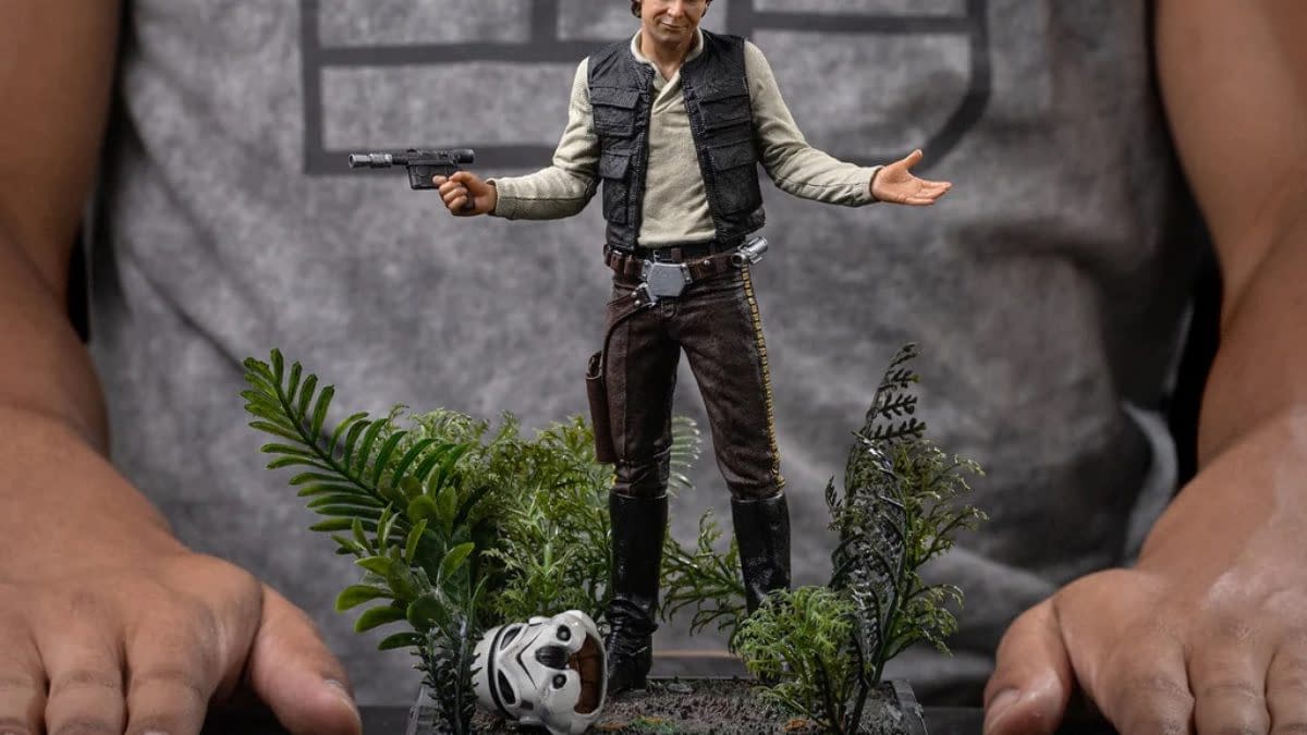 Return to Endor with Iron Studios New Star Wars Han Solo Statue