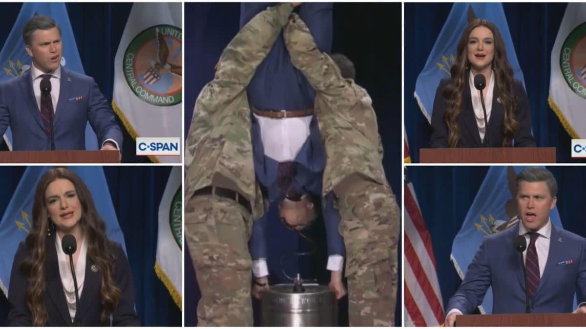 SNL Cold Open Tackles "White Hamilton" Pete Hegseth & Kristi Noem