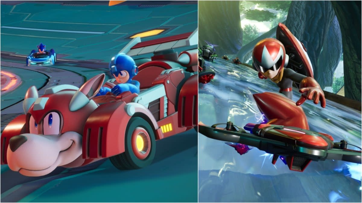 Mega Man Has Officially Joined Sonic Racing: CrossWorlds