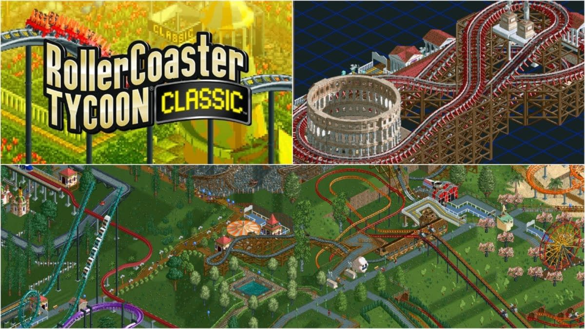 RollerCoaster Tycoon Classic Is Coming to PS5 & Xbox Series X|S