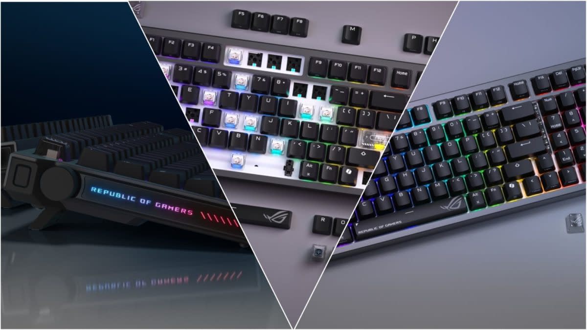 ASUS ROG Launches Strix Morph 96 Wireless Keyboard