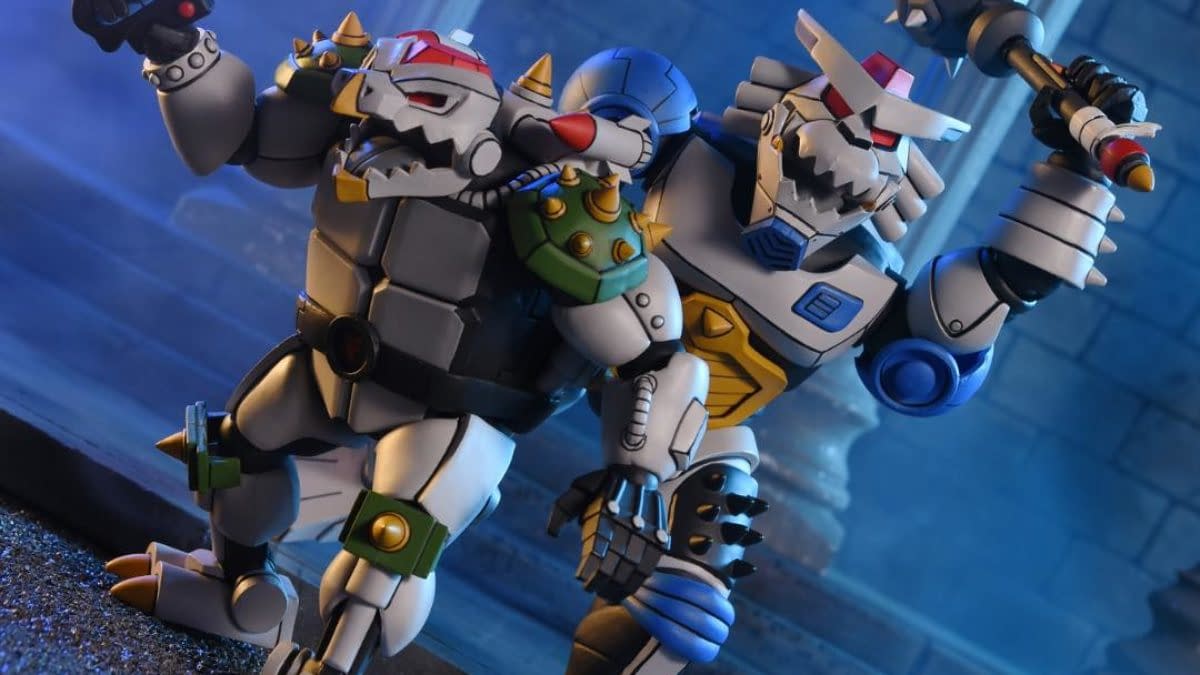 NECA Reveals New Robo Tokka & Rahzar TMNT Figure 2-Pack