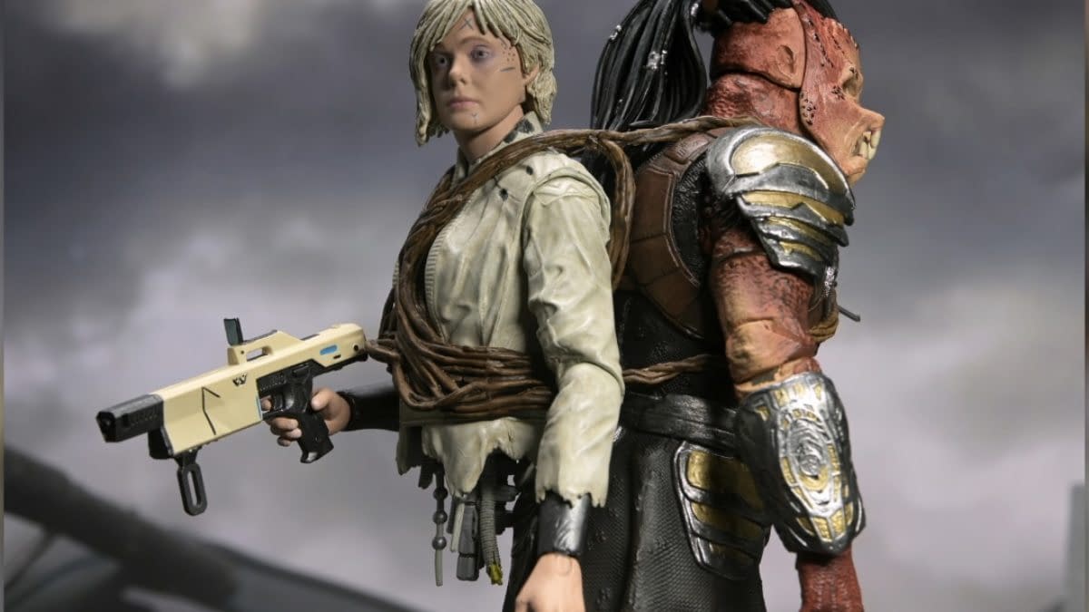 NECA Unveils New Predator: Badlands Ultimate Thia & Bud 7” Figure Set