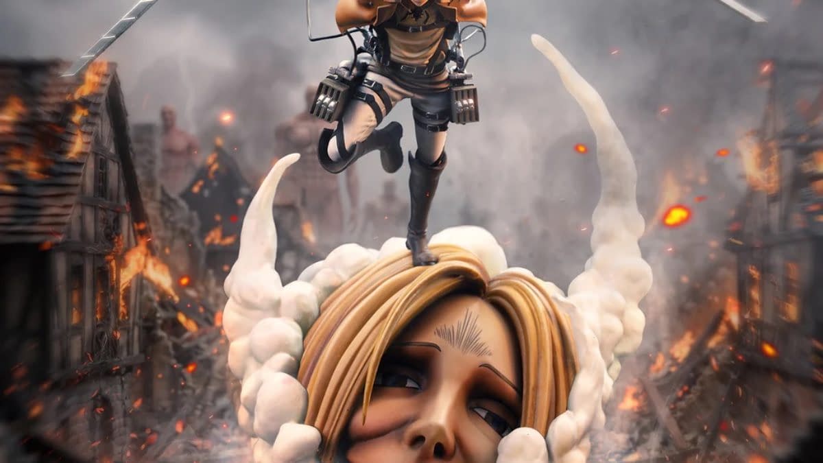 Iron Studios Debuts New 1/10 Attack on Titan Eren Yeager Statue