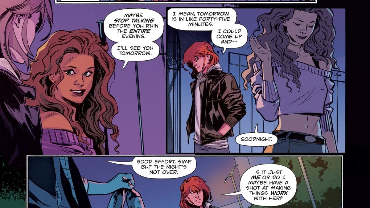 Interior preview page from Rogue Sun #33