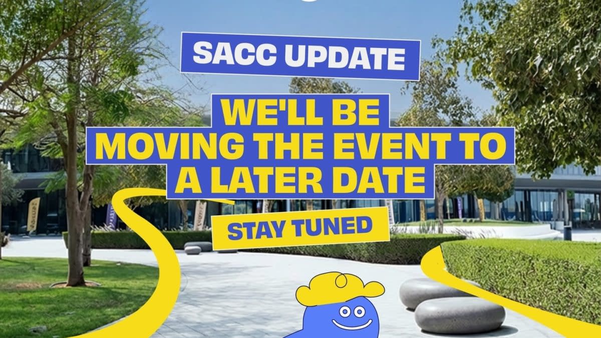 Sharjah Animation & Comics Conference 2026 In Dubai, Postponed