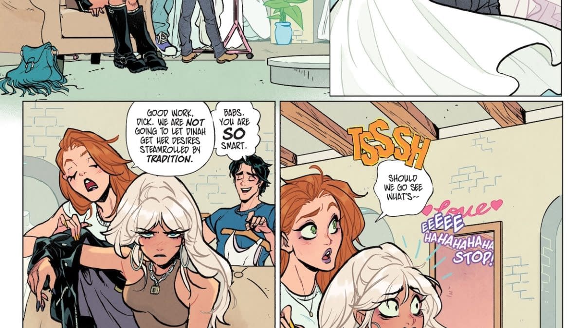 Interior preview page from Sirens: Love Hurts #2