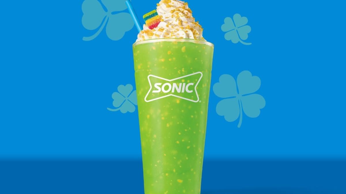 Sonic Drive-In Reveals Sour Shamrock Slush for St. Patrick’s Day