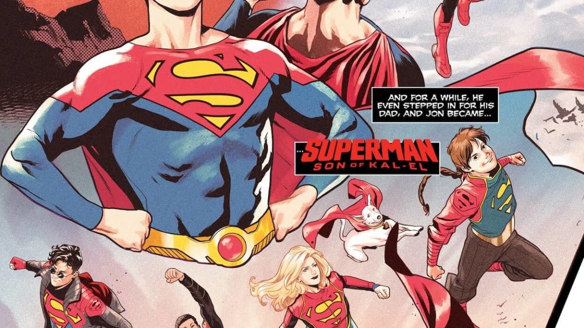 Interior preview page from Superman Unlimited #11