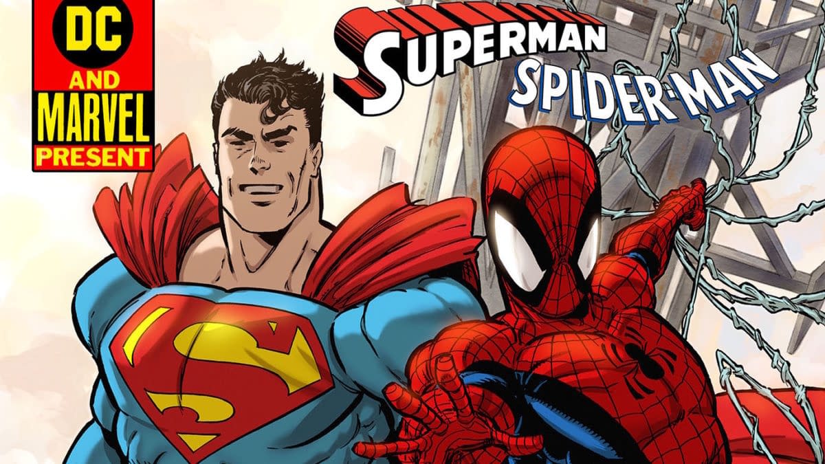 Kaare Andrews Covers Both Sides Of The Spider-Man/Superman Crossover