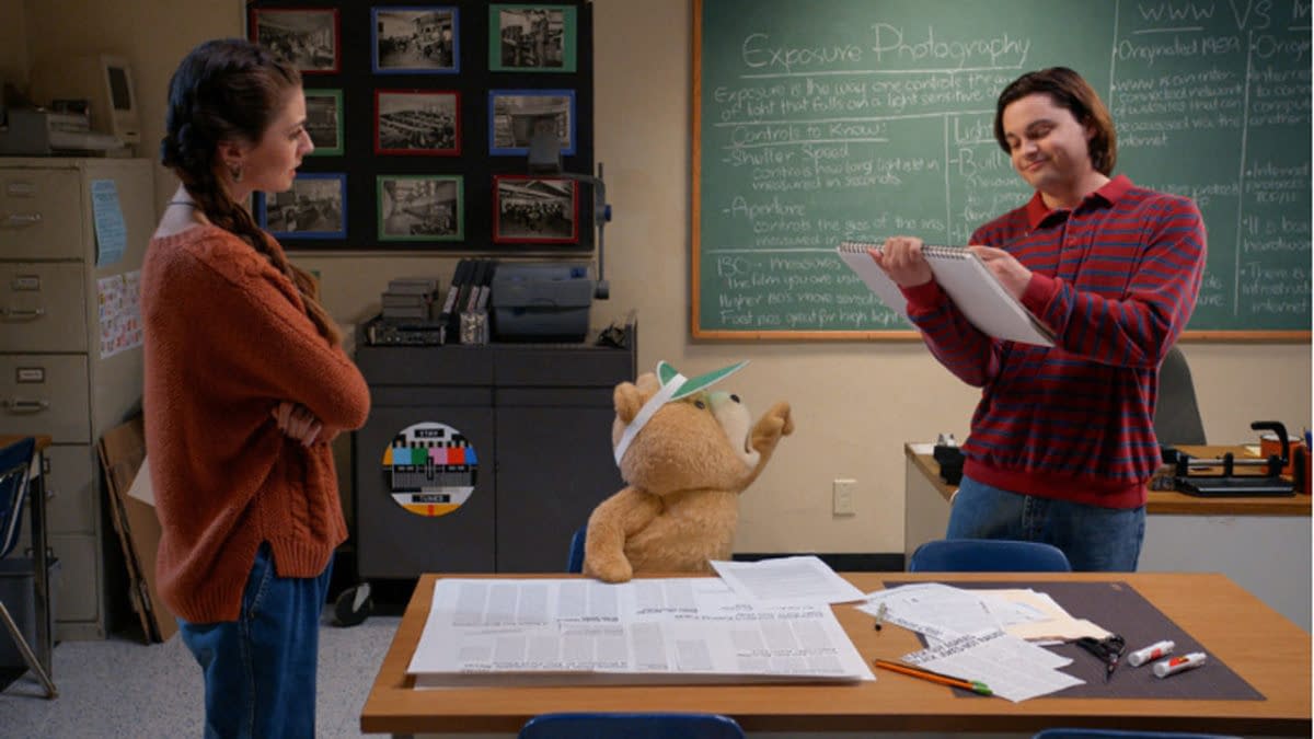 Ted Stars Burkholder & Whigham on S2, Embracing Live Action “Cartoon”