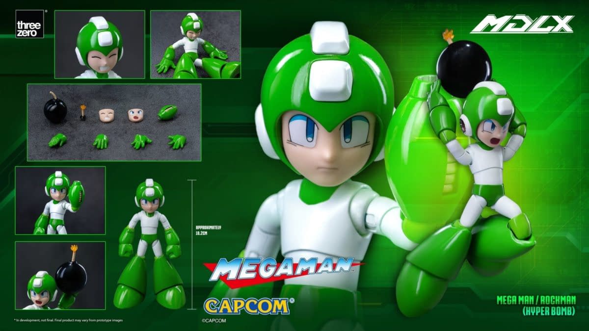 Threezero Debuts An Explosive New MDLX Mega Man Figure
