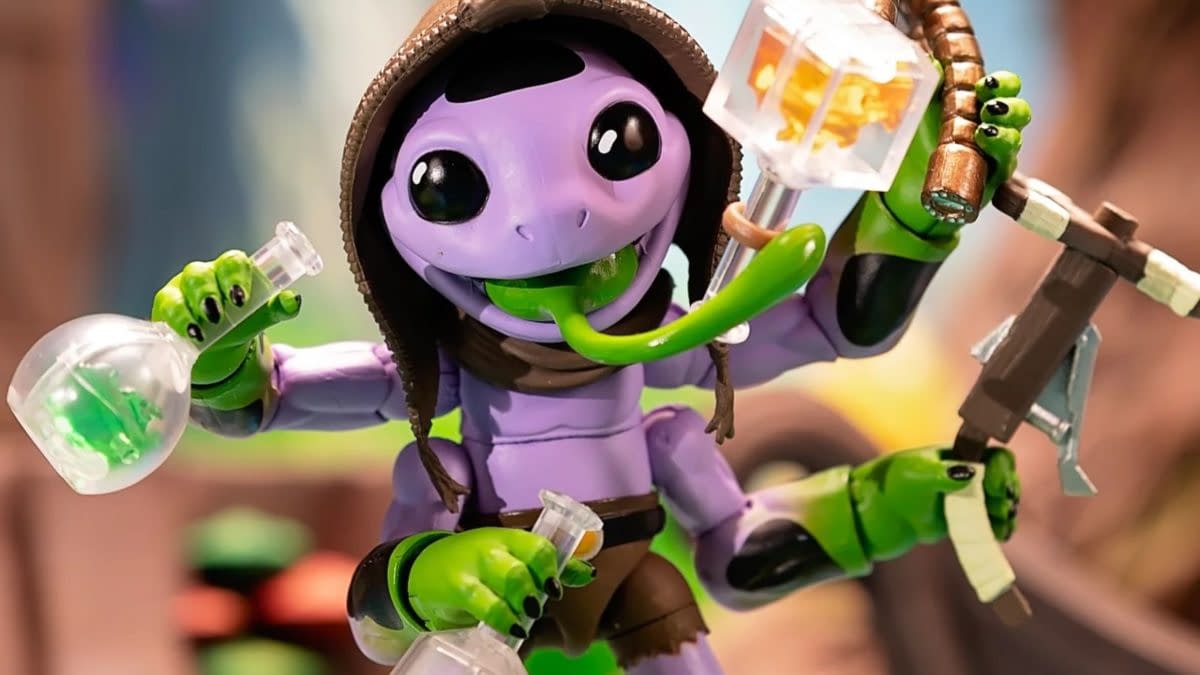 New Plunderlings Arrive with the PlunderFrog Tinker Makoh Figure