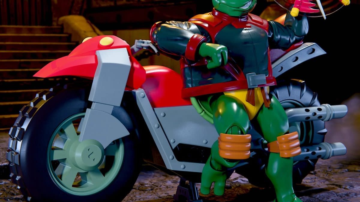 The TMNT (2003) Shell Cycle Comes to Life from Super7