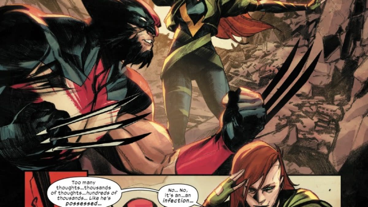 Interior preview page from ULTIMATE WOLVERINE #15 ALESSANDRO CAPPUCCIO COVER