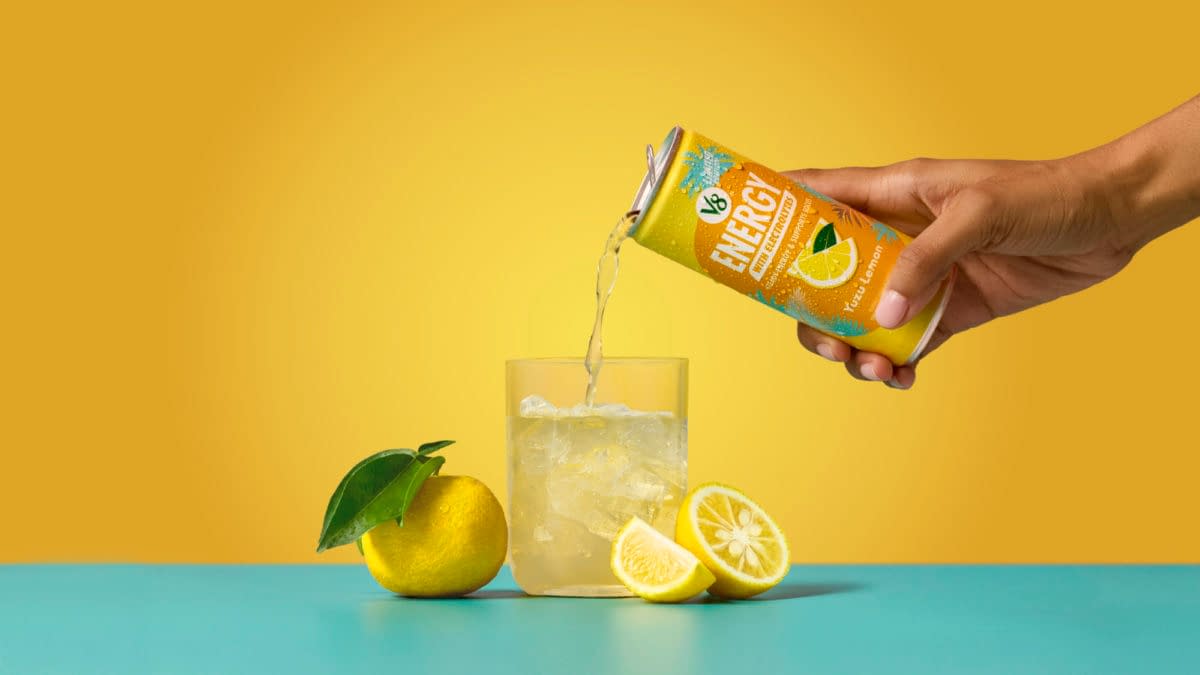 V8 Energy Launches New Yuzu Lemon Flavor For Summer