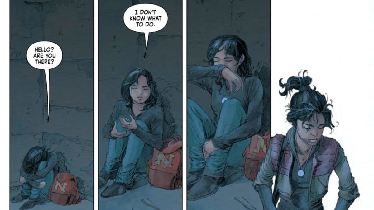 Interior preview page from White Sky #2