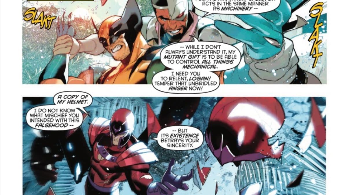 Interior preview page from X-MEN OF APOCALYPSE #3 SIMONE DI MEO COVER