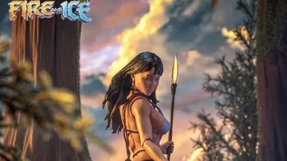 Teegra Returns with New Fire and Ice (V2) Frazetta Girls Figure
