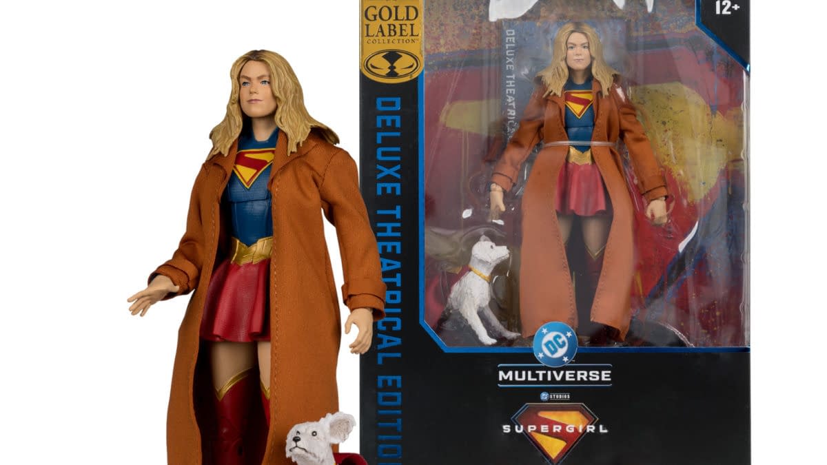 New Gold Label Deluxe Supergirl Coming Soon from McFarlane TOys