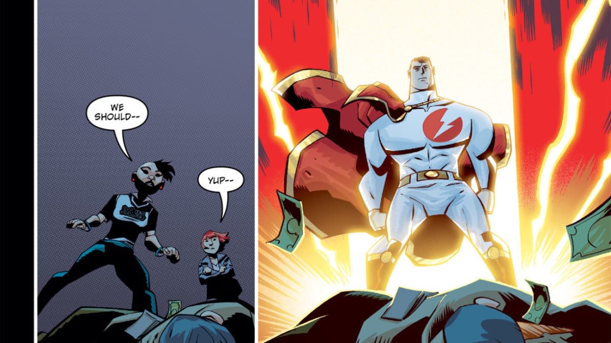 Interior preview page from POWERS 25 #8 JOSH REED COVER