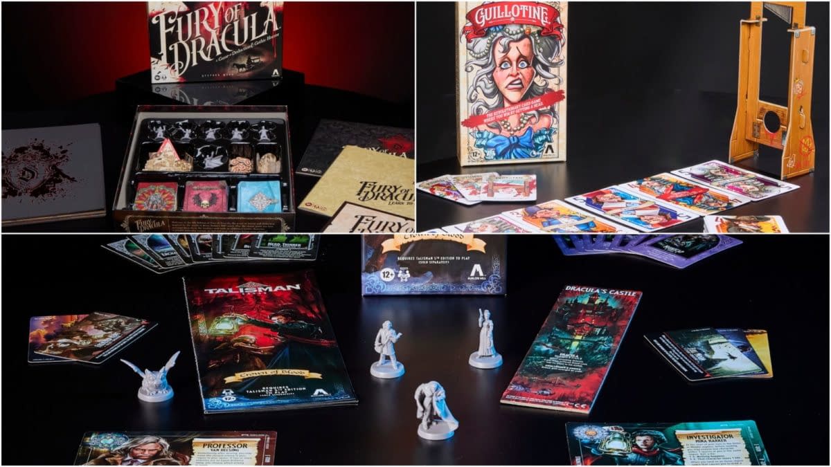 Avalon Hill Announces Three Summer Titles Including Fury of Dracula