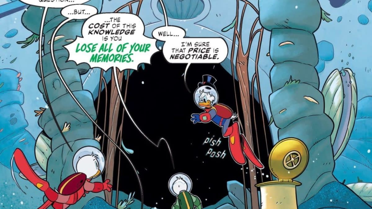 Interior preview page from Ducktales #12